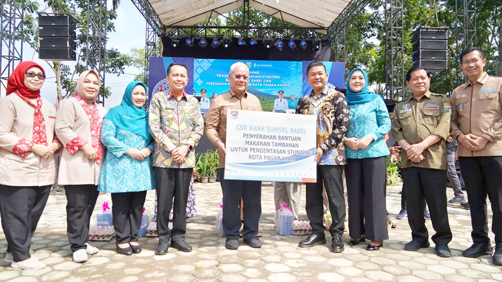 Bank Sumsel Babel Collaborates with Regional Government to Prevent and Reduce Stunting Rates in Pagaralam