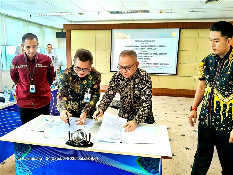 Muba Regency Government Partners with Bank Sumsel Babel to Strengthen Digital and Transparent Regional Tax System