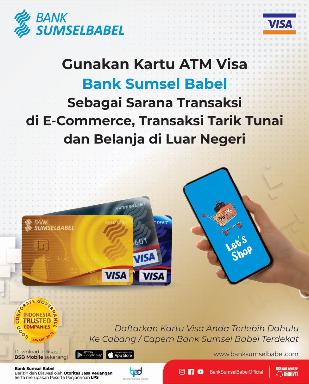Gunakan Kartu ATM Visa