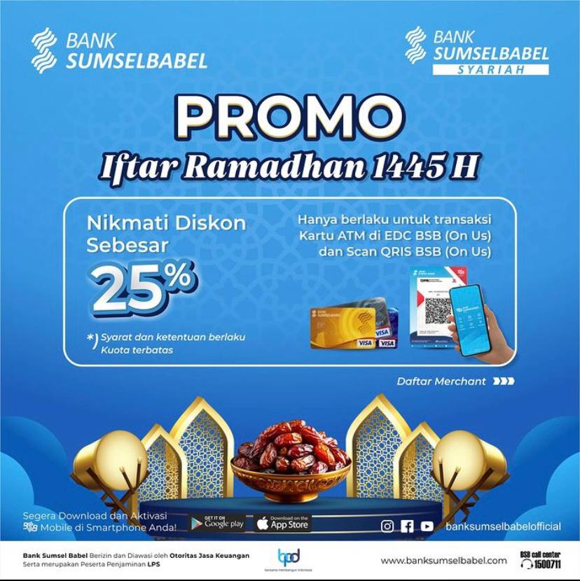 Promo Iftar Ramadhan 1445 H