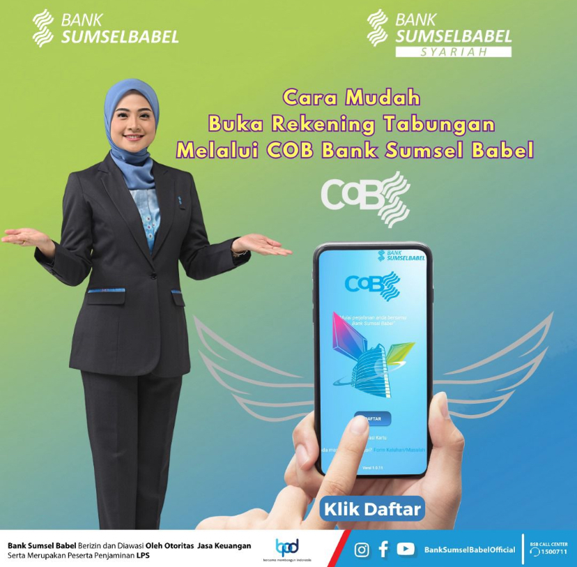 Ayo Buka Rekening Online di Bank Sumsel Babel