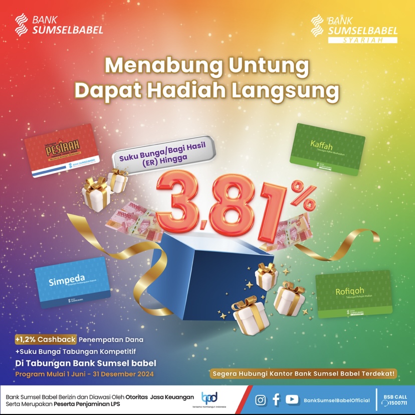 Menabung Untung Dapat Hadiah Langsung