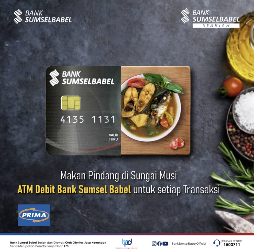 ATM Debit Bank Sumsel Babel untuk Setiap Transaksi