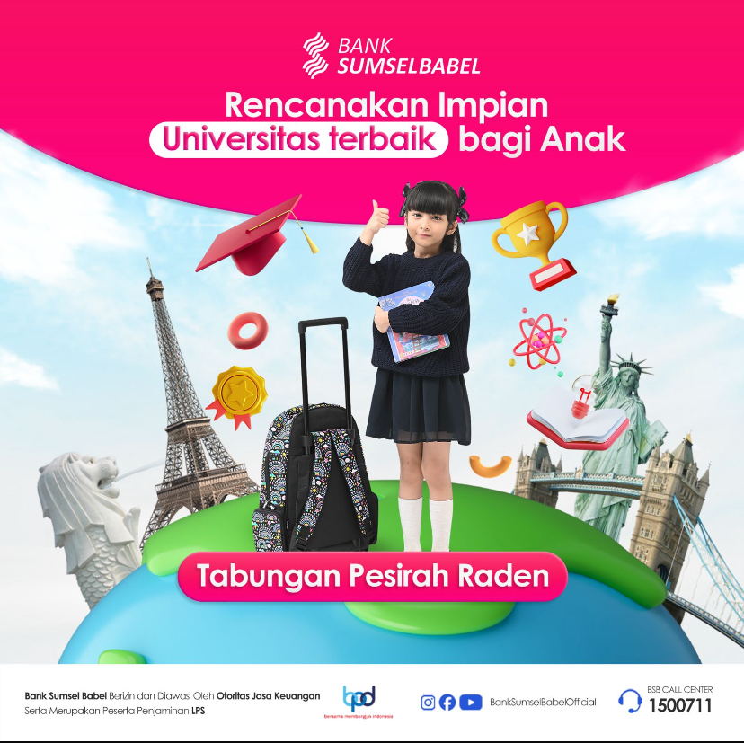 Plan Your Kid Dreams with Tabungan Pesirah Raden