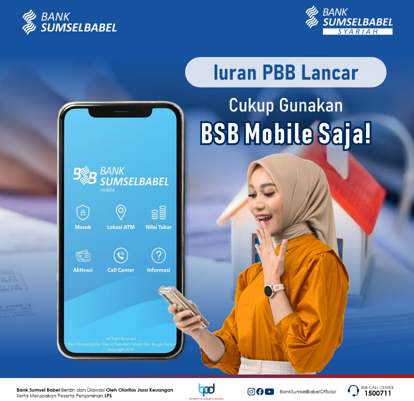 Bayar Iuran PBB  Cukup Gunakan BSB Mobile