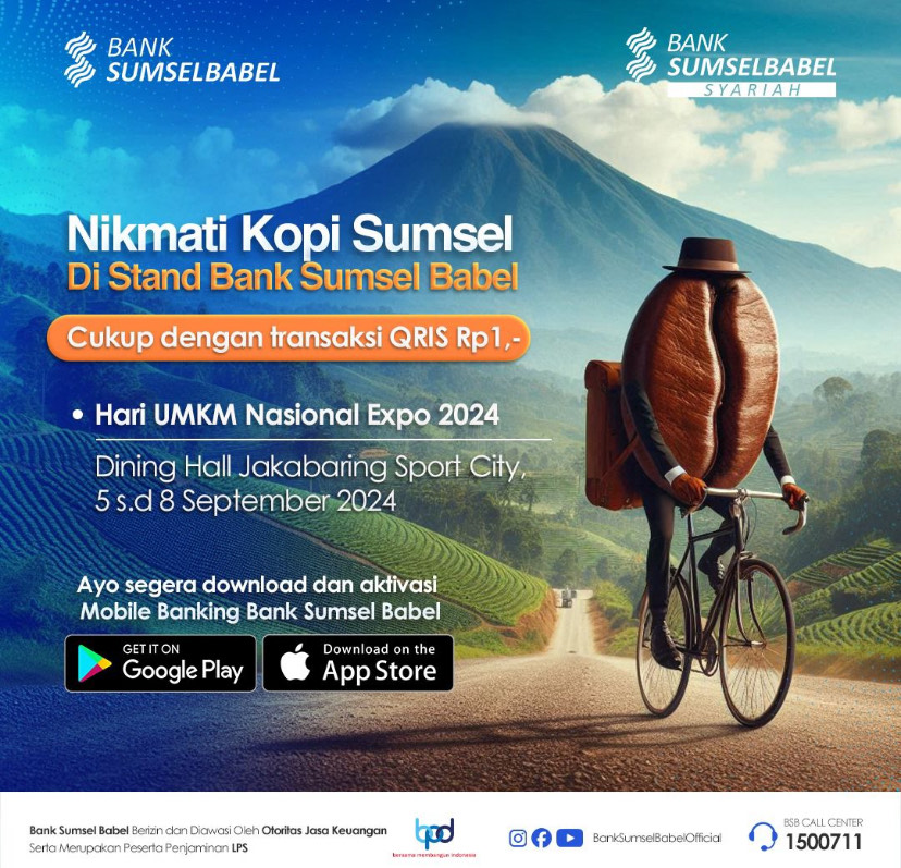 Nikmati Kopi Sumsel Di Stand Bank Sumsel Babel