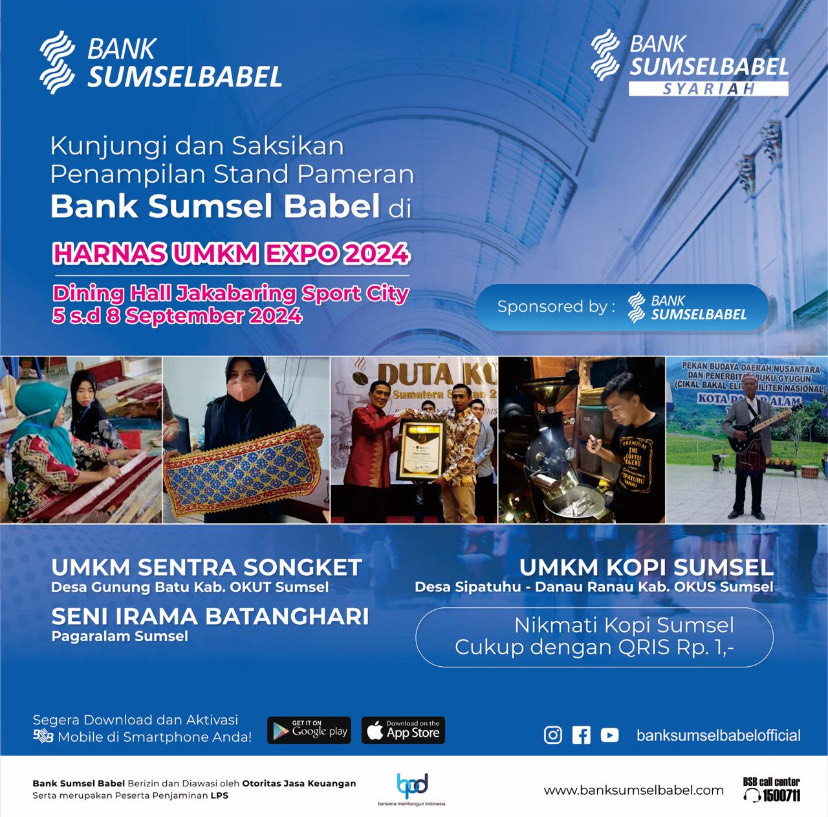 Ayo Kunjungi Stand Bank Sumsel Babel di HARNAS EXPO!