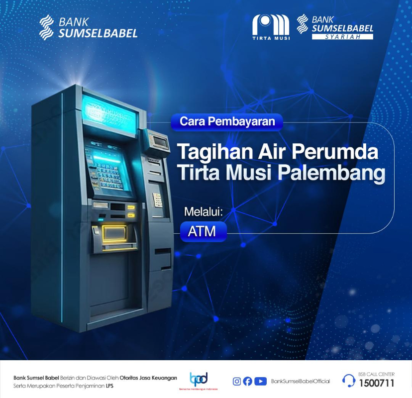 Cara Pembayaran Tagihan Air Perumda Tirta Musi Palembang