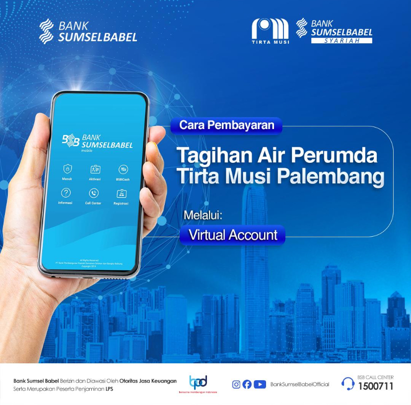 How to Pay Perumda Tirta Musi Palembang Water Bill