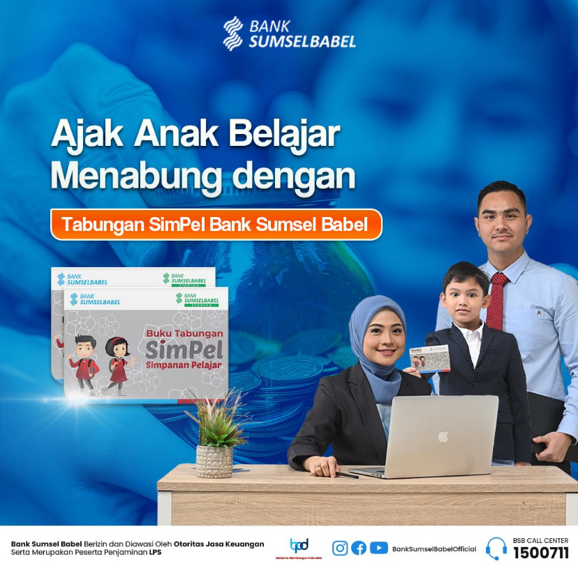 Ajak Anak Belajar Menabung dengan Tabungan SimPel Bank Sumsel Babel