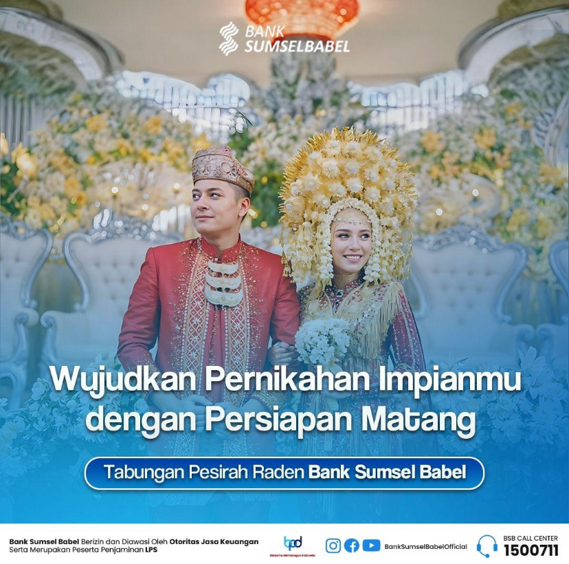 Wujudkan Pernikahan Impianmu Bersama Bank Sumsel Babel