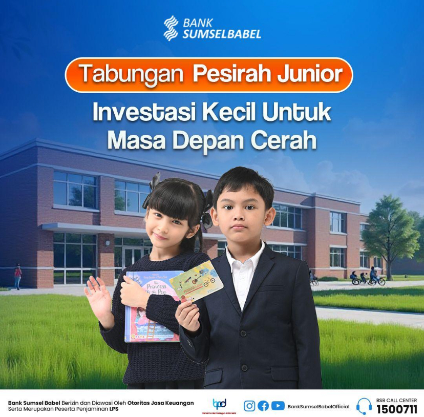 Menabung Sejak Dini Dengan Bank Sumsel Babel