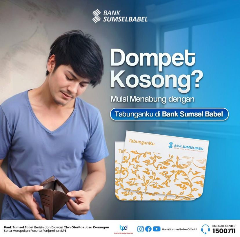 Mulai Menabung di Bank Sumsel Babel