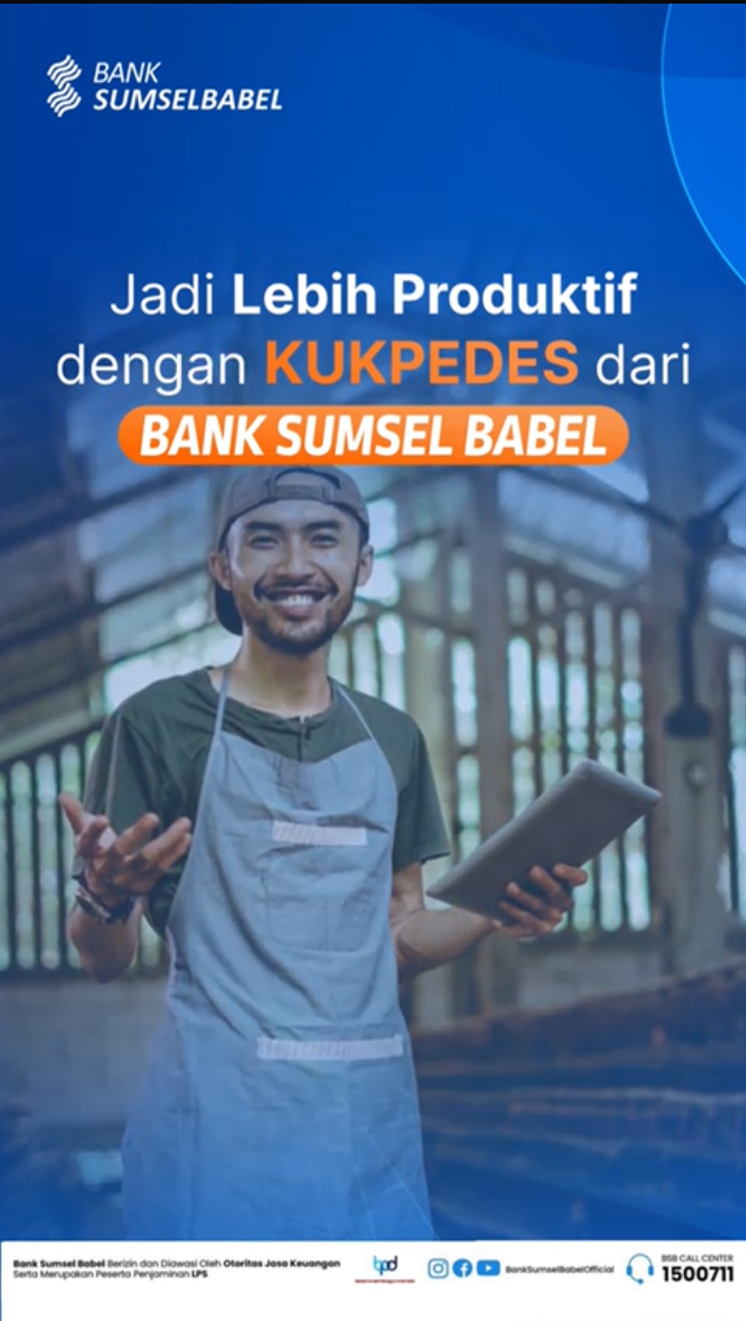 Be More Productive With Kukpedes from Bank Sumsel Babel