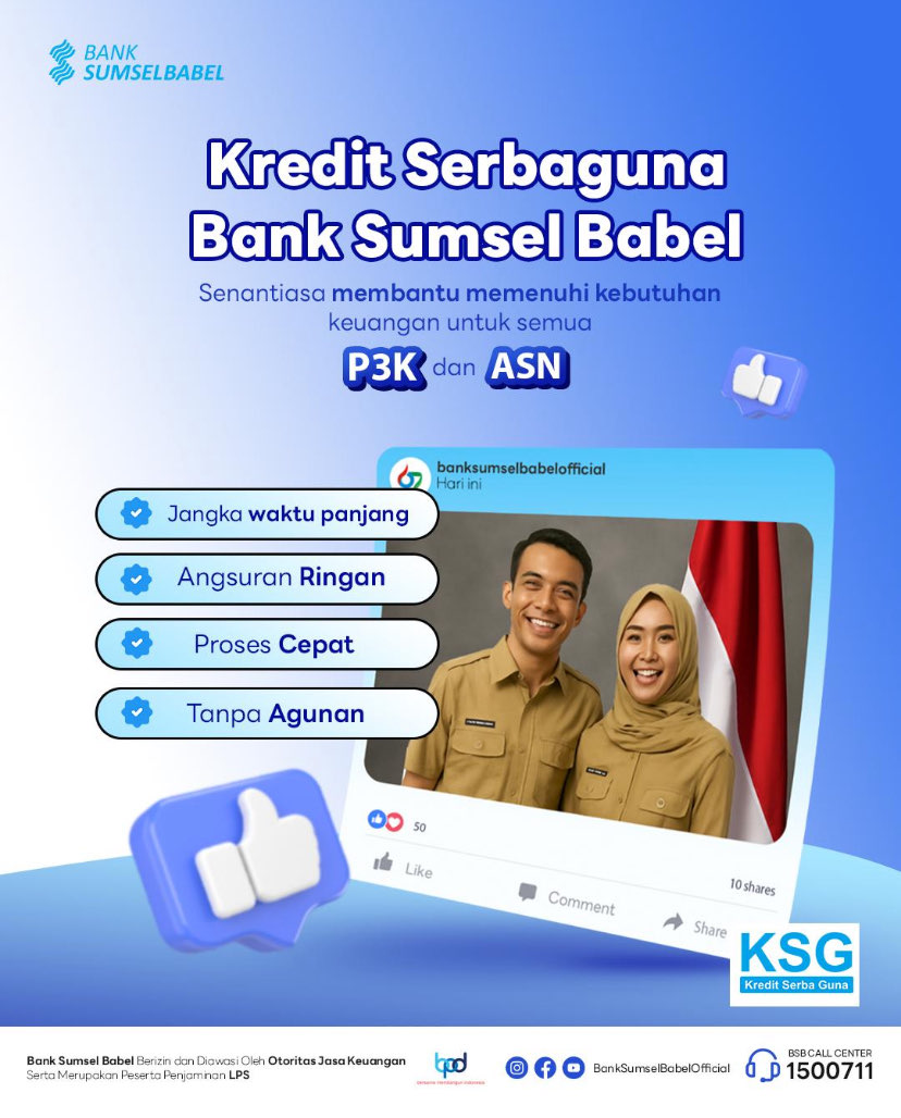 Bank Sumsel Babel Multipurpose Credit Solutions For You