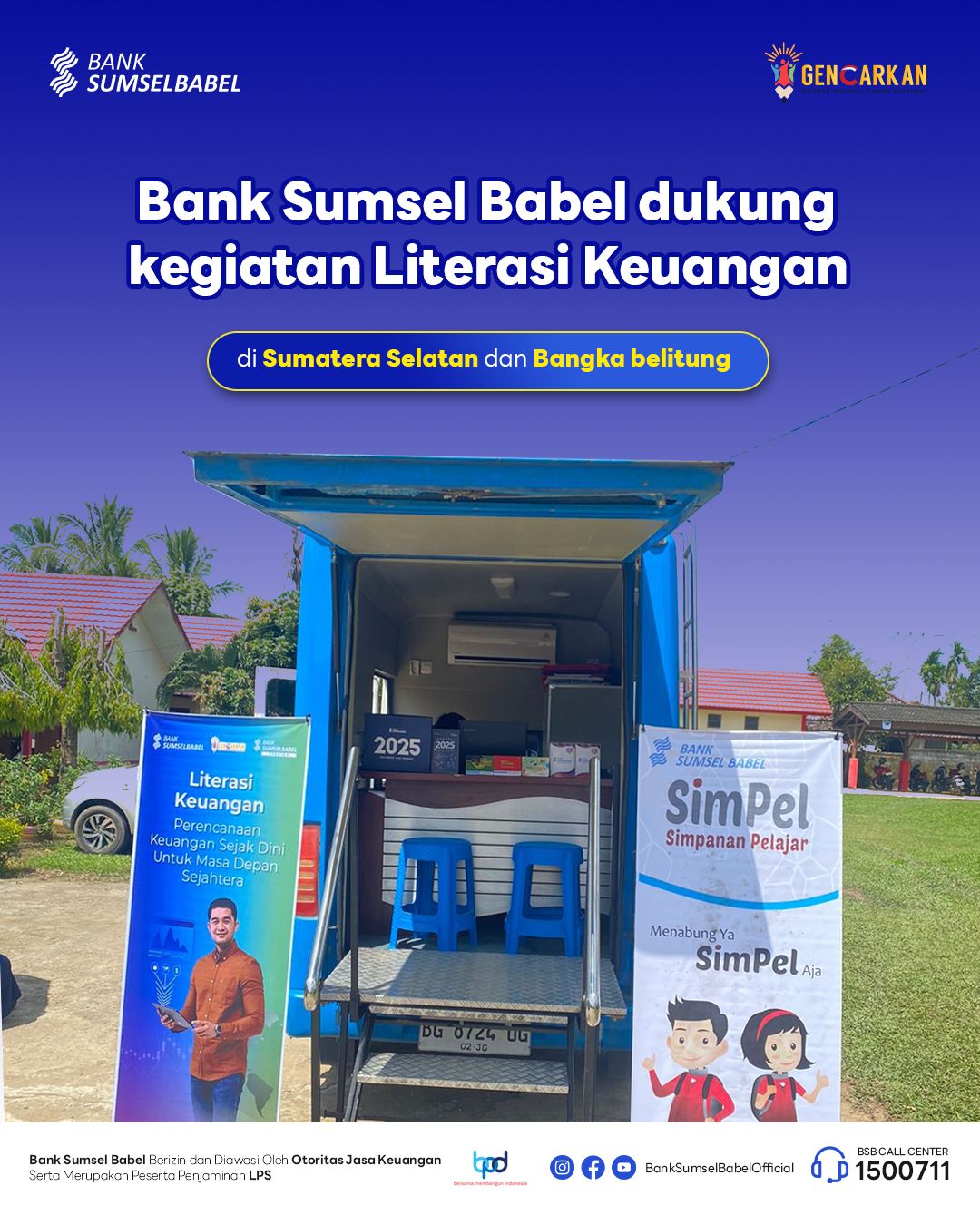 Bank Sumsel Babel Gencarkan Literasi Keuangan