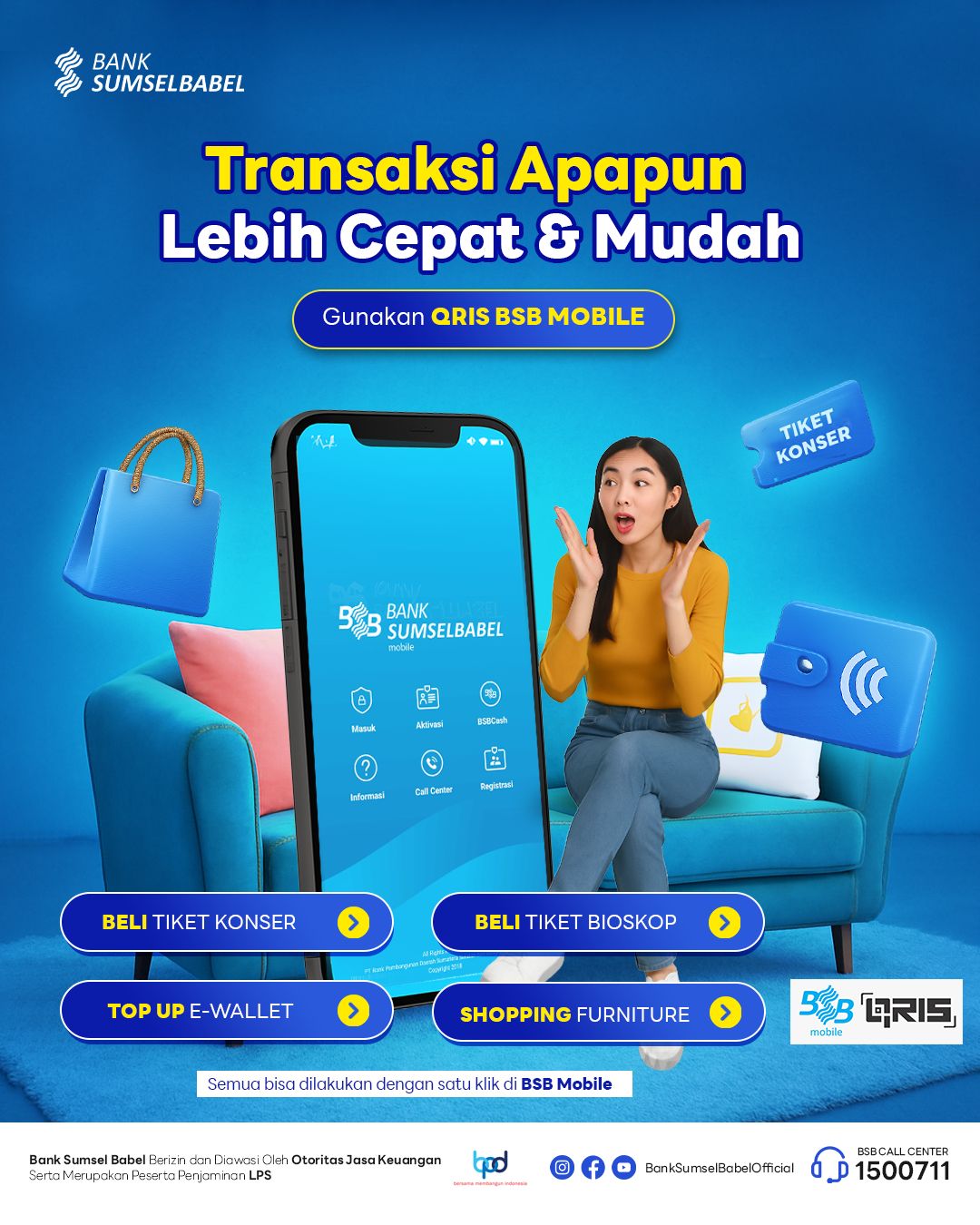 Transaksi Makin Cepat Hidup Makin Mudah