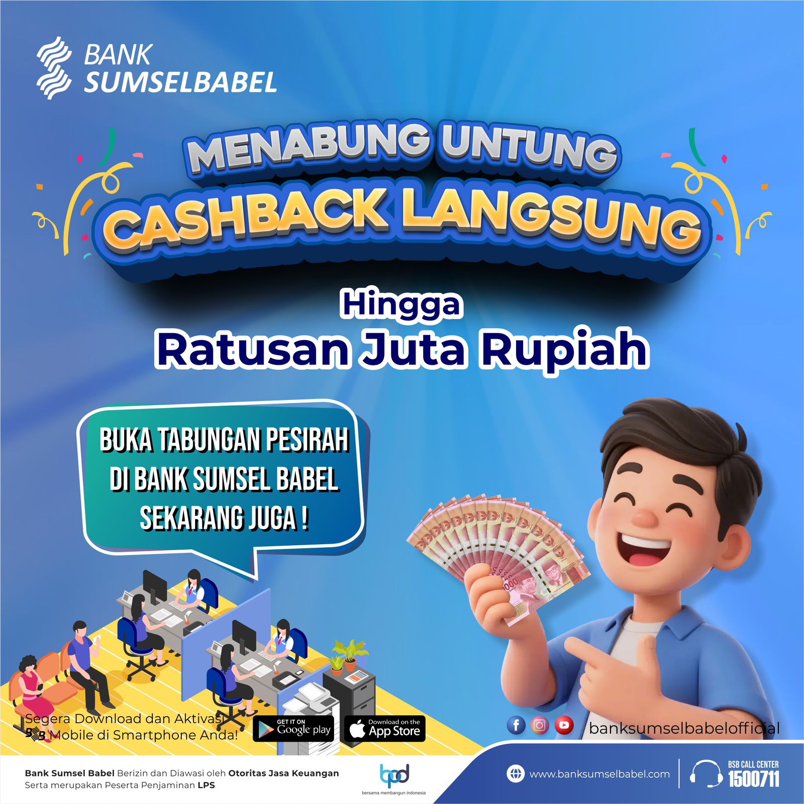 Save And Earn, Instant Cashback