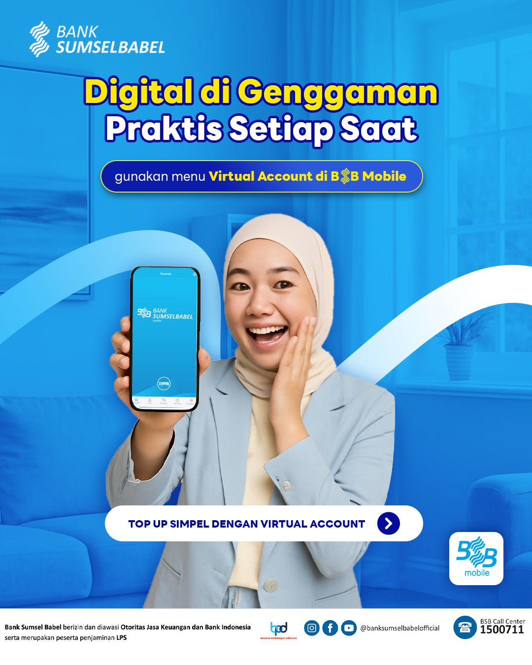Top Up E-wallet Pakek BSB Mobile Aja