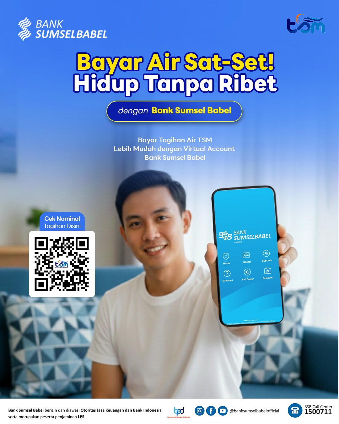 Bayar Air Sat-Set, Hidup Tanpa Ribet