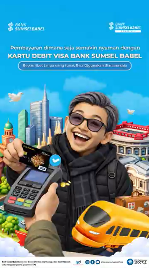Kartu Debit Visa Bank Sumsel Babel Serba Bisa