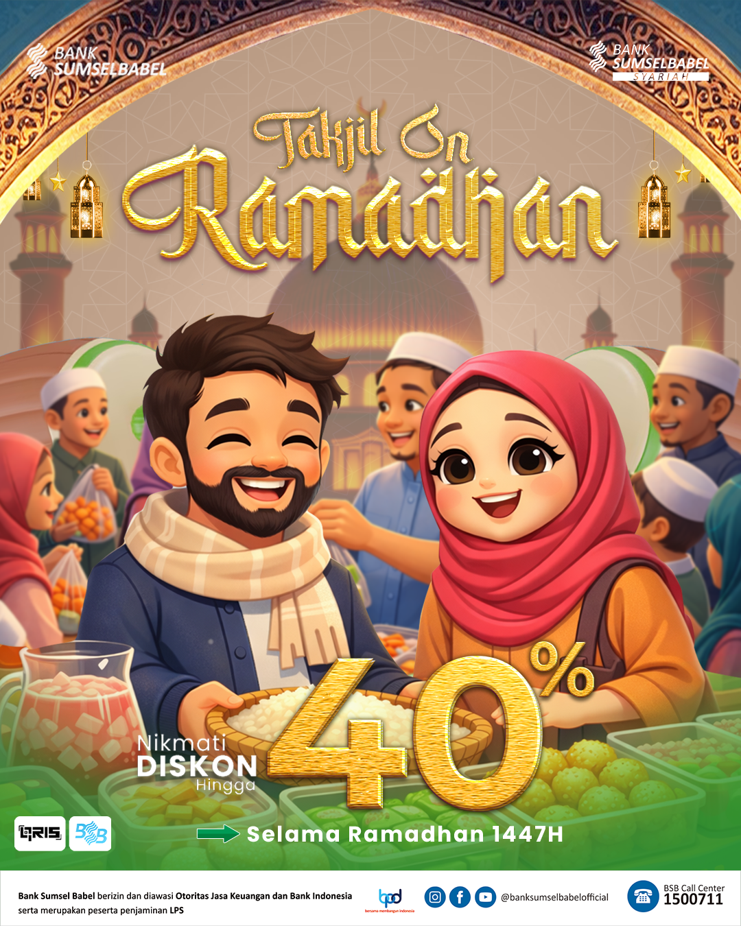 Takjil in Ramadan, Save up to 40%