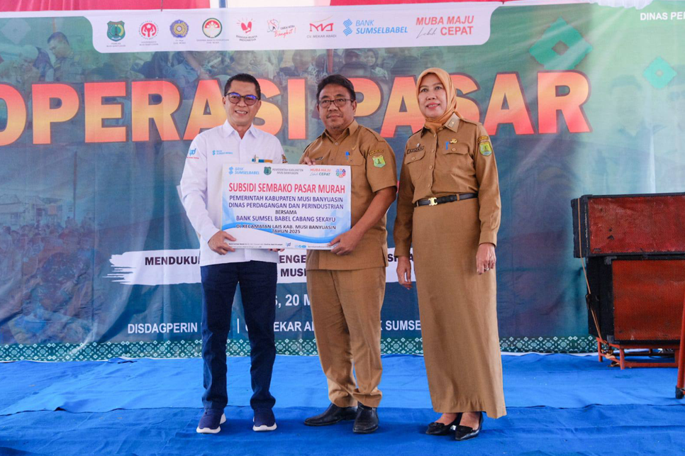 Operasi Pasar Murah di Kabupaten Musi Banyuasin