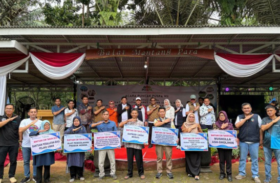 Installation of signage prohibiting destructive fishing practices and the release of fish fry
